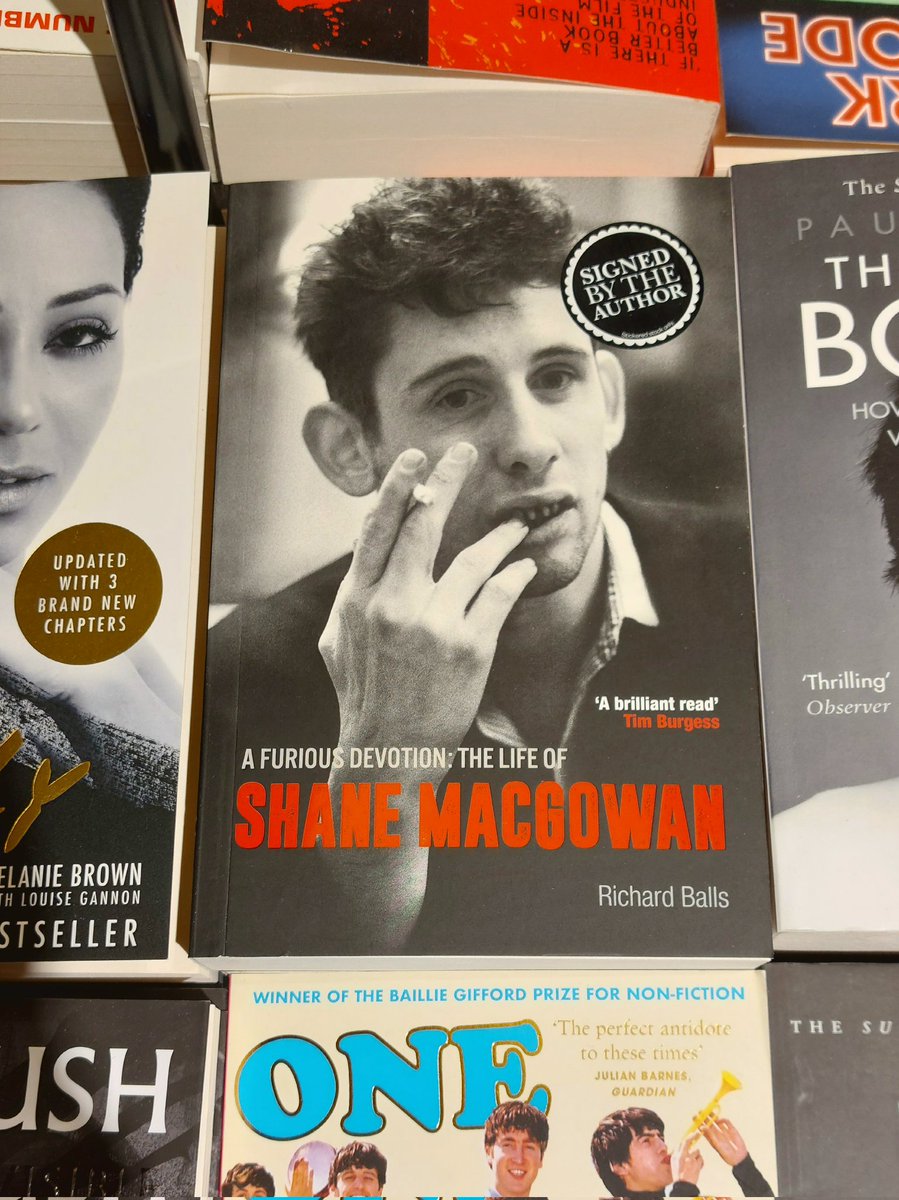 Signed copies of the paperback edition of my Shane MacGowan biography are available now at @NorwichStones. This has been fully updated to cover Shane's final days and his extraordinary funeral service in Tipperary. #shanemacgowan #thepogues #biography #Norwich