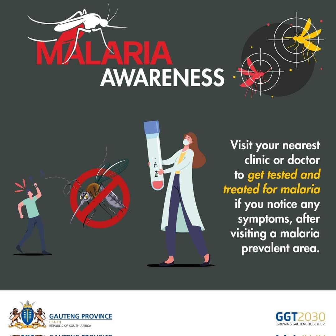 Malaria is a life-threatening disease caused by parasites that are transmitted to people through the bites of infected female mosquitoes, and can lead to death within 24 hours.

#ChekaImpilo 
#MalariaAwareness