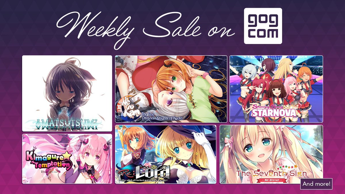 This week on GOG save up to 80% on select titles until the 11th! Find the deals: buff.ly/3N6ZONN