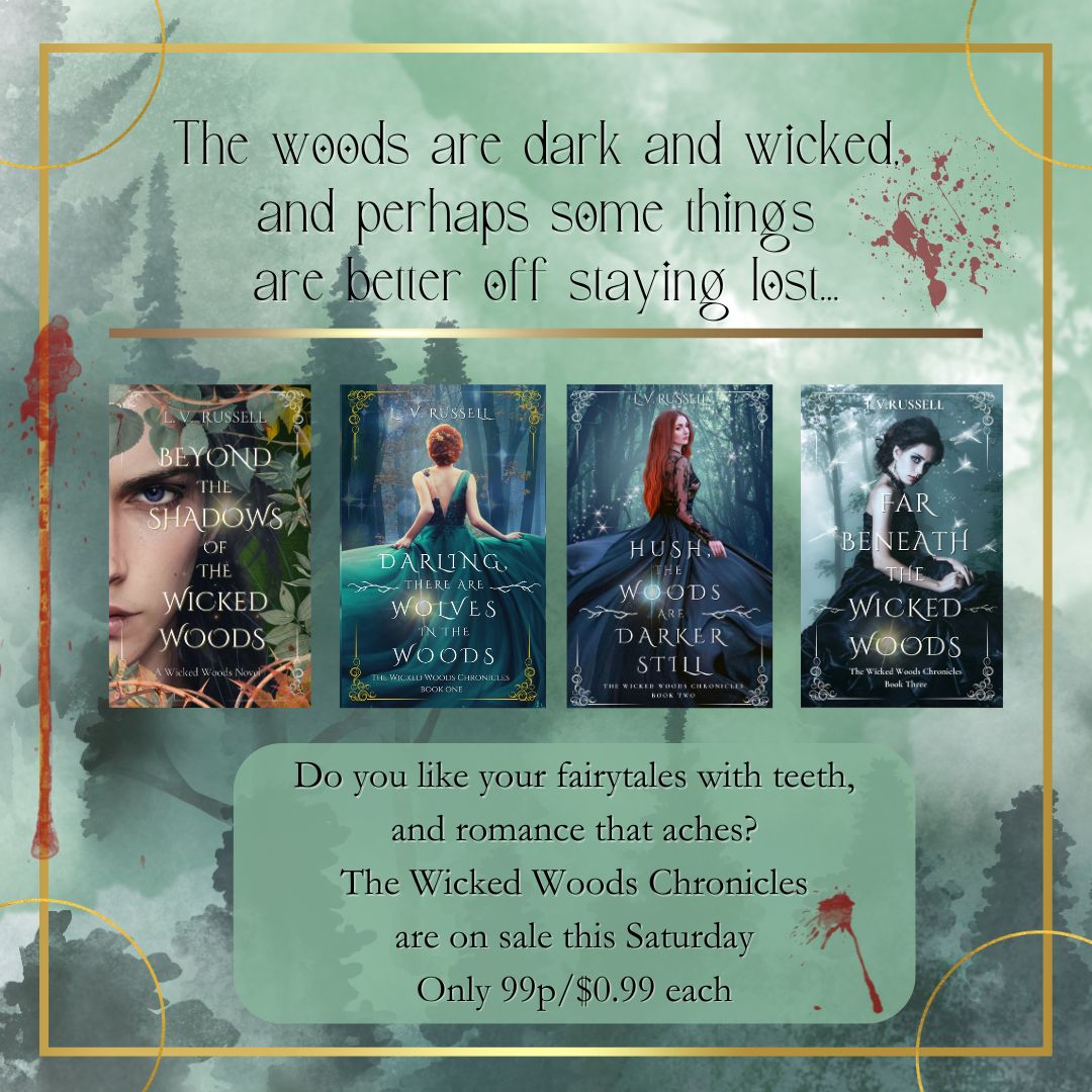 For this Free Friday I would like to share that all the Wicked Woods will be on sale tomorrow!! 🖤 #fantasyindiesapril @ChesneyInfalt @FantasyIndies