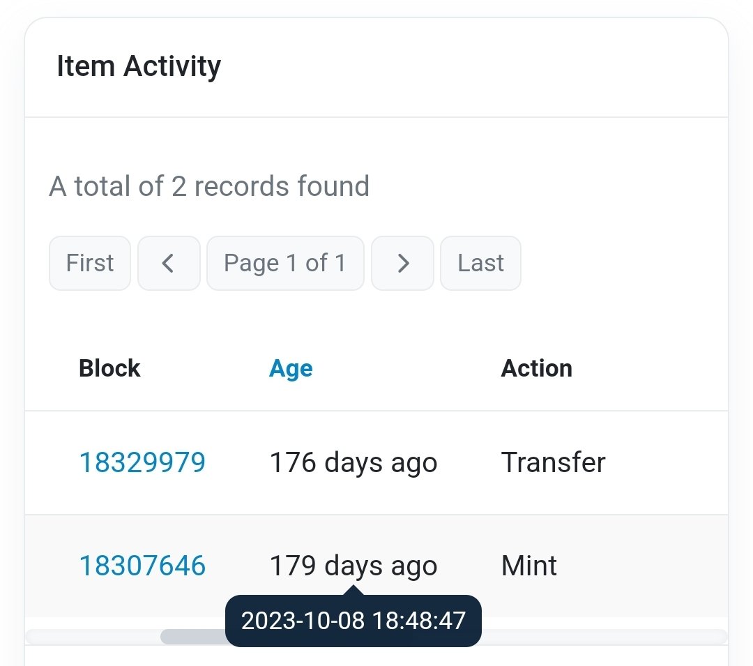 Dear <a href="/okx/">OKX</a> 
Your post is dated 30 March 2024

According to <a href="/etherscan/">etherscan.eth</a>
@PauzePierre created the contract on 2 Oct 2023
<a href="/unityofmulti/">Shortcut</a> minted the first NFT on this contract on 8 Oct 2023

Check record from our <a href="/Zelectric_xyz/">Zelectric</a> <a href="/foundation/">Foundation 🌐</a> page here

foundation.app/mint/eth/0xe2d…