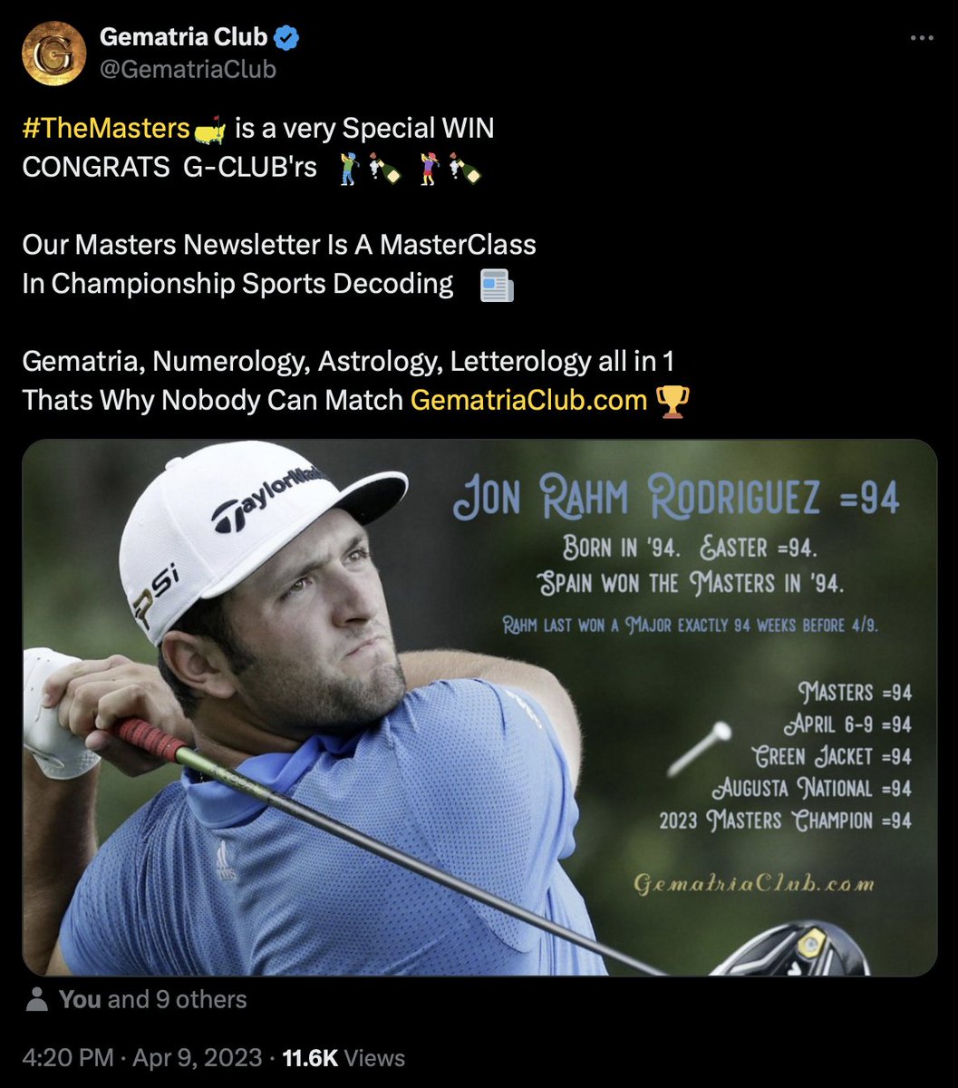 Gematria Club tweet media