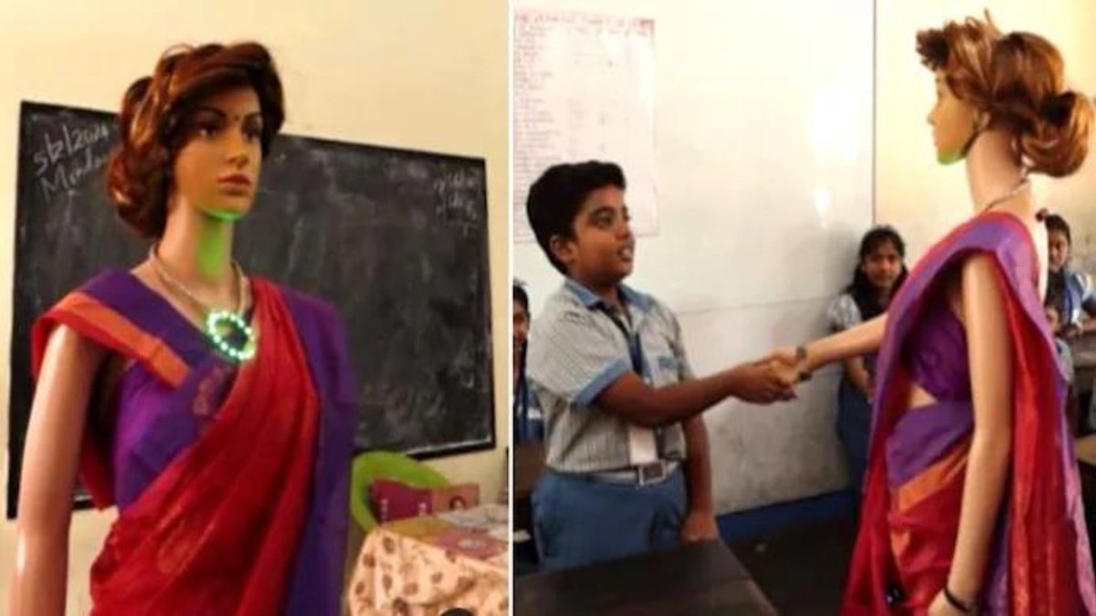The future of education is here! Meet Iris, India's first sari-donning AI robot teacher. This innovative technology personalizes learning and caters to individual student needs. A fascinating look into international #AI classrooms! buff.ly/4aaAu2K