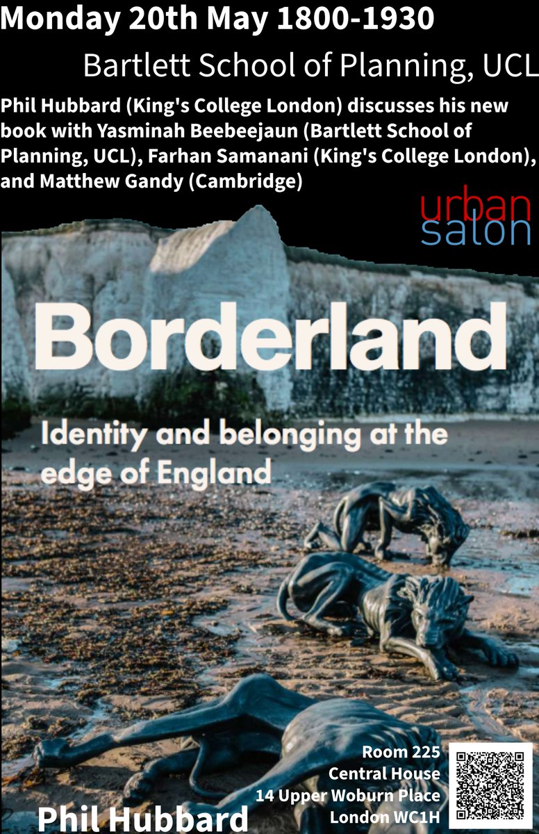 Borderland @ManchesterUP written 3-4 years ago, came out 2022 but I am afraid all the issues it raises about exclusionary nationalism still apply. Discussion of the bordering that maintains the Garden of England as sacrosanct landscape, 20 May 1800 @theurbansalon @FarhanSamanani