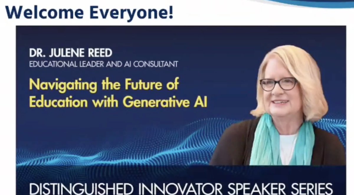 The video for my webinar is now live on YouTube. Be watching for a follow-up video that shares my responses to many of the Q&As we had that day. youtube.com/watch?v=ZTRdmT… Also, check out my AI resources at sites.google.com/view/aiedujule… @barrysandrew @WestcliffU