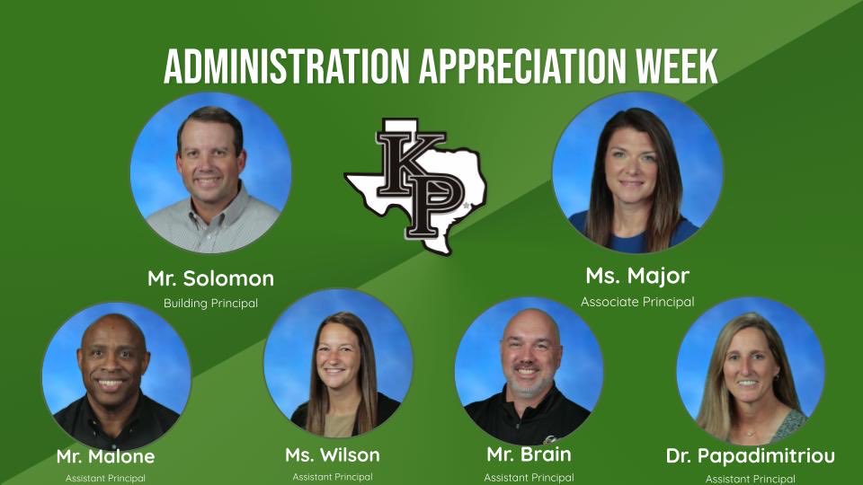 Happy Administration Week! #WeAreKPark