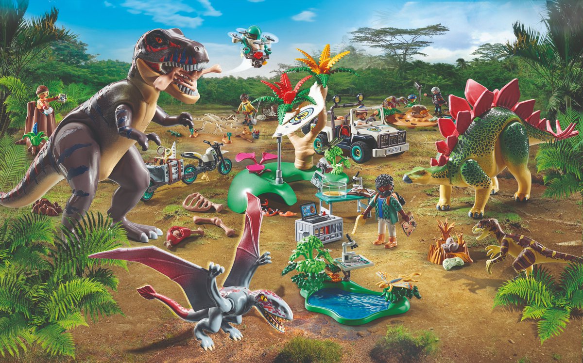 Embark on a thrilling adventure with the new #Playmobil dinos and let your imagination roar! 🦕🦖🎉 #PlaymobilDinosaurs #AdventureTime 🌟 playmobil.com/en-gb/web-shop…👈