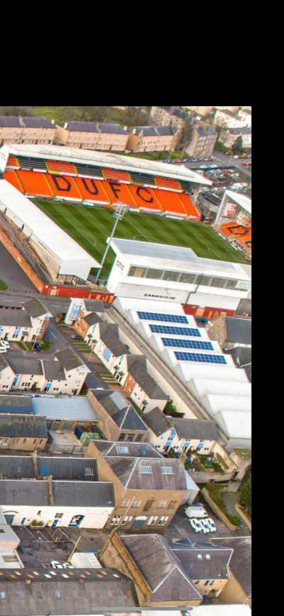 Actually fucking mental that this is a top flight club. Across the road in the photos sits a championship club, you can see their ground in the photos, I’ll zoom for you. 

Dundee can keep saying it’s because there loads of rain, but why is a pitch across the road fine without