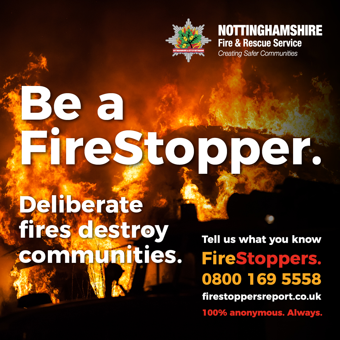 The Easter holidays continue this week, but do you know what your kids are up to? We take deliberate fire setting very seriously, and will always work with @nottspolice to keep our communities safe🔥 Learn more about stopping arson in your community➡️ notts-fire.gov.uk/community/fire…