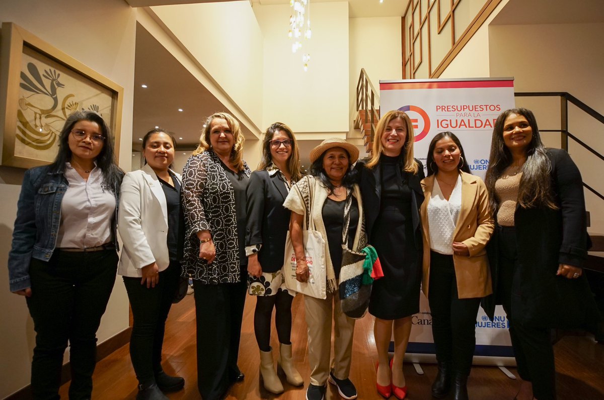 We renewed our commitment towards gender-sensitive public management! We celebrate that new territorial governments joined the #BudgetingForEquality Alliance led by 🇨🇦, @ONUMujeresCol, @MinIgualdad_Col and @DNP_Colombia to advance the rights of women and girls in 🇨🇴.