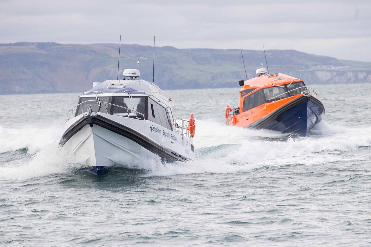 Deputy First Minister Emma Little-Pengelly has launched two new Redbay Stormforce 1150 RIBs from Ballycastle. The Mayor & Deputy Mayor were invited to see the new boats launched from Ballycastle Marina this week. Read more here: bit.ly/4cJ09BA