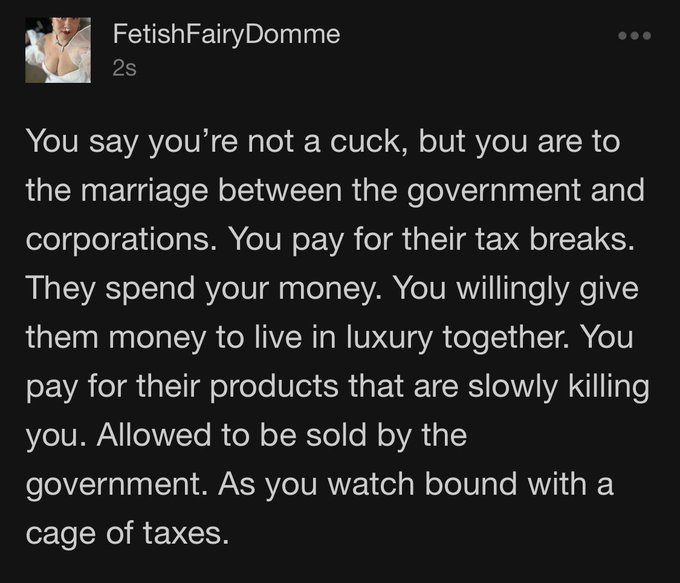 #cuck #cucklife https://t.co/MqJtWqSMYh<a href="/tag/cuck"class="tags">#cuck</a><a href="/tag/cucklife"class="tags">#cucklife</a>