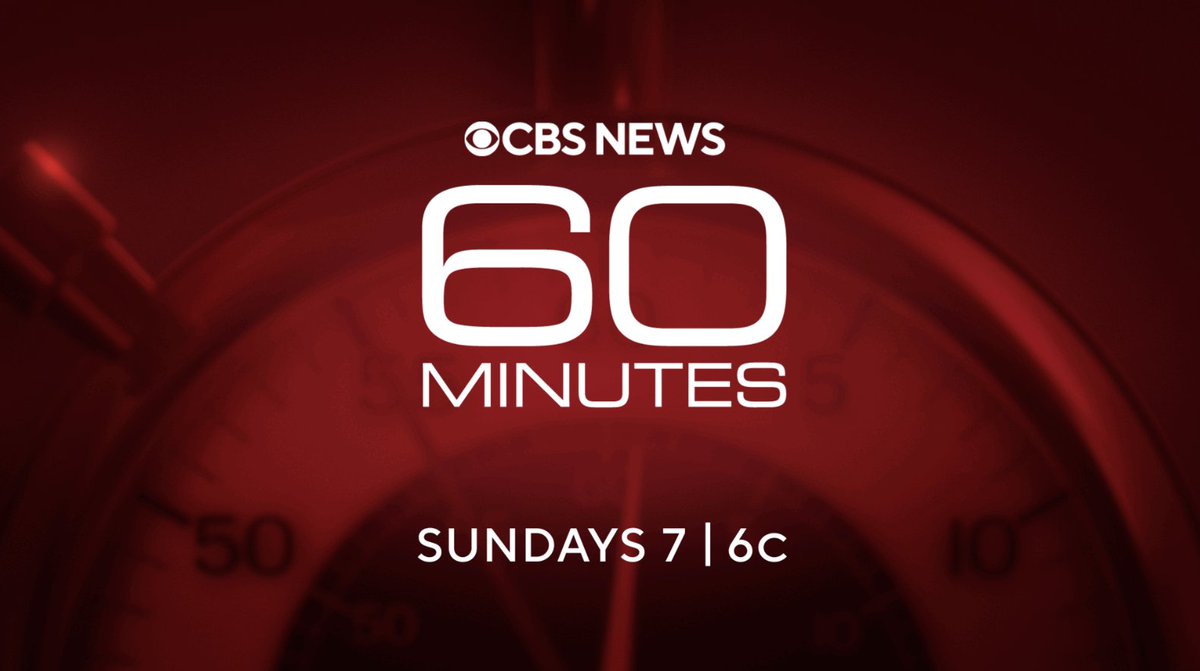 This Sunday on 60 Minutes: ⏱️ Ukraine is the most mined country in the world, and it may take a century to clear it ⏱️ AI chatbots are being used for mental health support ⏱️ The mastermind behind two decades’ worth of sports memorabilia heists