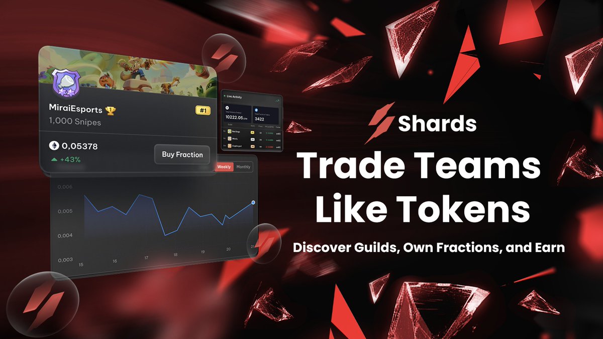 Shmik (@shmiknft) on Twitter photo We're giving away 3 guaranteed spots for the upcoming <a href="/ShardsOfficial/">Shards Protocol ⚡️</a> mint on April 10th! 🔥
Don't miss your chance to own a piece of the future with Shards NFTs! Join our giveaway now:
- Free mint
- Backed by <a href="/cryptocom/">Crypto.com</a> <a href="/YieldGuild/">Yield Guild Games</a>
shmik.io/project/shmik-… We're giving away 3 guaranteed spots for the upcoming <a href="/ShardsOfficial/">Shards Protocol ⚡️</a> mint on April 10th! 🔥
Don't miss your chance to own a piece of the future with Shards NFTs! Join our giveaway now:
- Free mint
- Backed by <a href="/cryptocom/">Crypto.com</a> <a href="/YieldGuild/">Yield Guild Games</a>
shmik.io/project/shmik-…