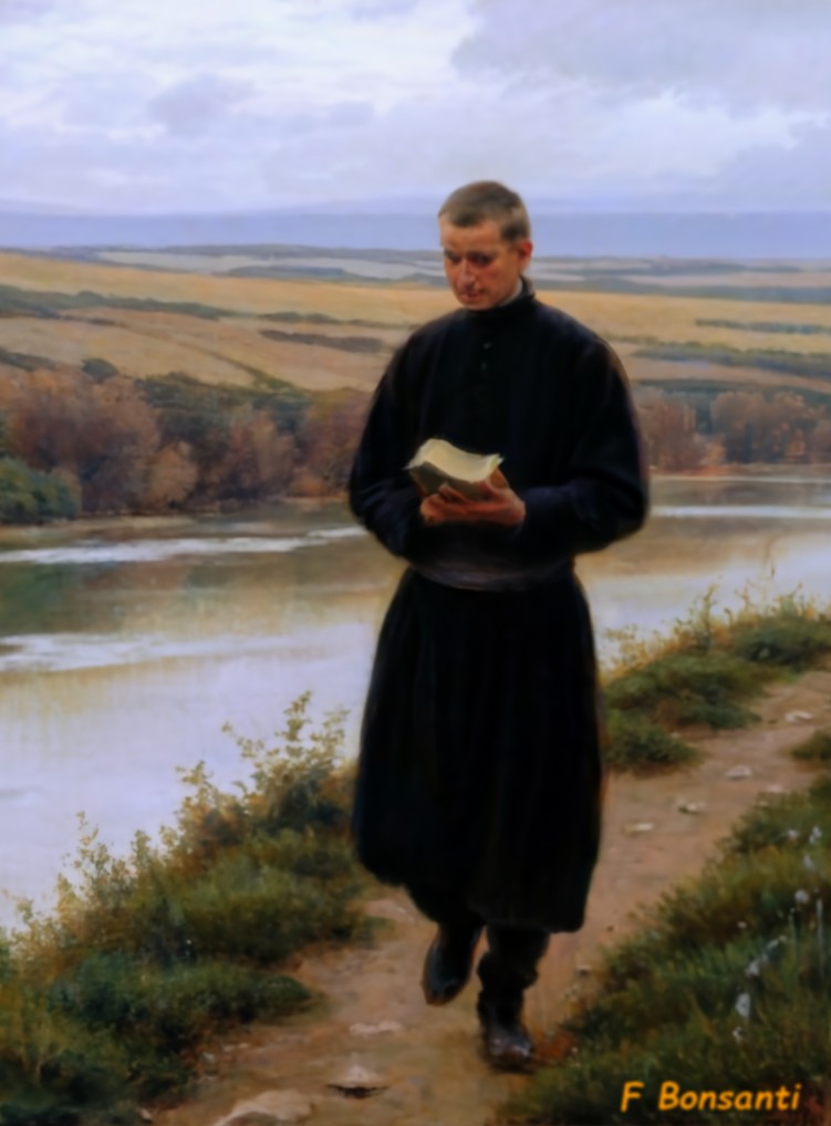 The art of Franco Bonsanti (1928 -1999)
Portrait of a Country Priest (Don Abbondio), oil on canvas, 1963 
#paint #painting #italianpainter #picture #panel #scene #italianscene #oilpaintings #canvas #portrait #art #figurativeart #italy #country #trail #river #priest #summer #walk
