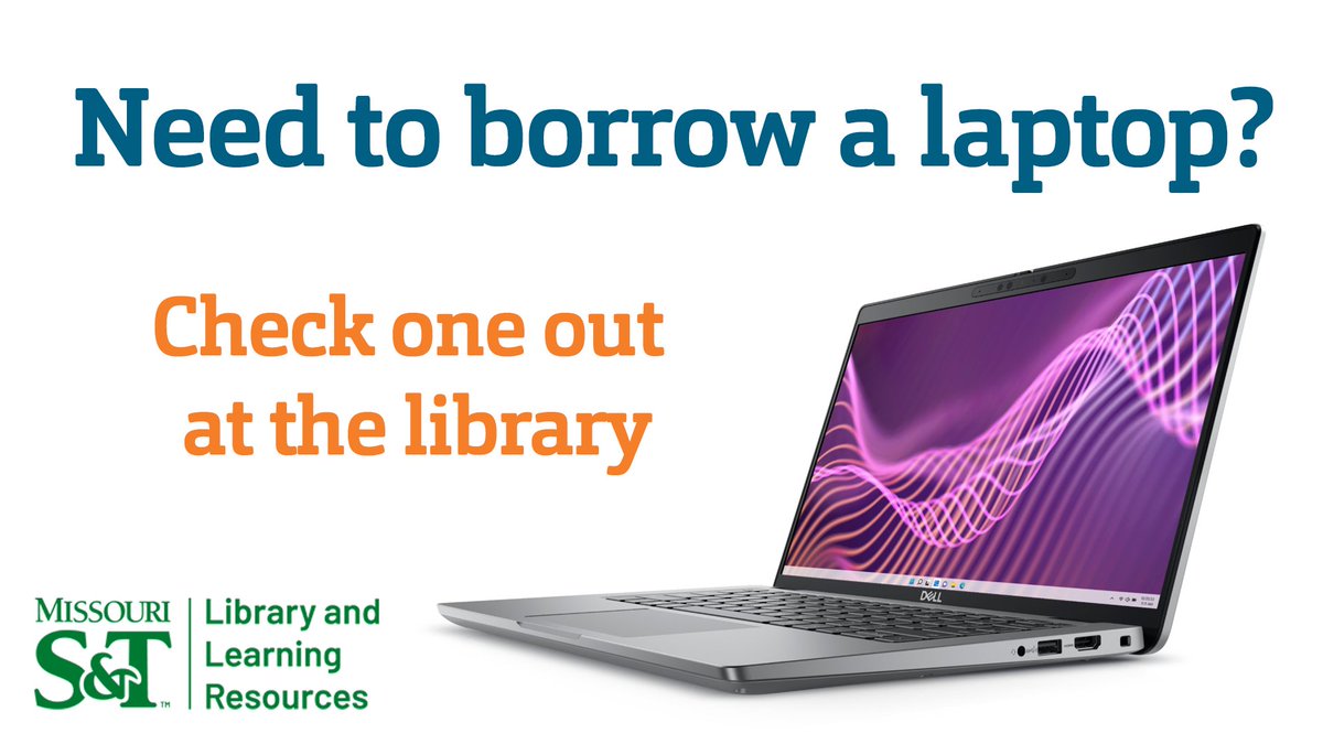 The library has more laptops to borrow for shorter periods of 4 and 8 hours. Forgot your laptop at home, feel free to come by and borrow one. #sandtlibrary #nontraditionalequipment #laptops