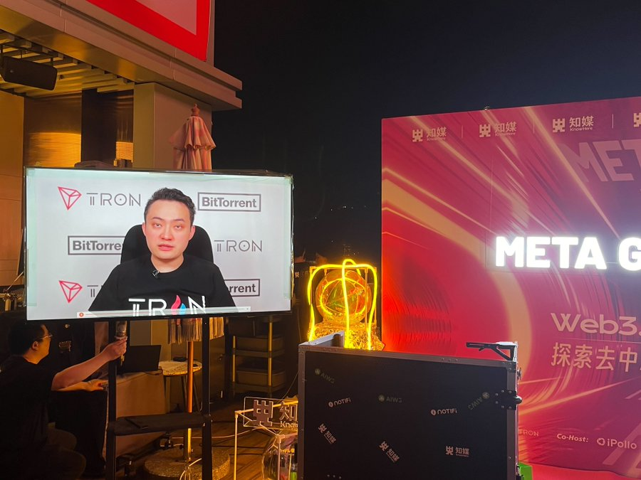 #TRONICS, Meta Girl's Party Season 2 rocked the house! 😎 @justinsuntron joined online with some great perspectives. It's all about building a financial future for EVERYONE with blockchain tech – to stablecoins and beyond! 💪