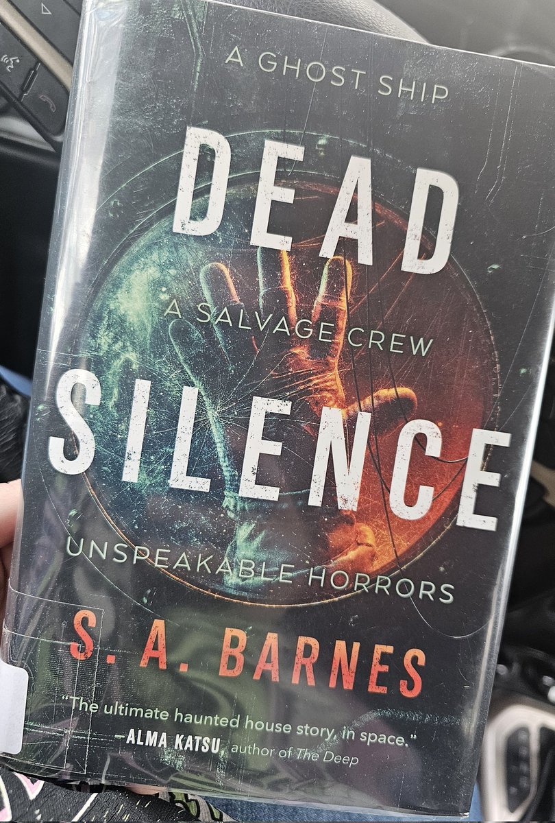 I was very sad to return Dead Silence by @StaceyKade to the library. Definitely will be getting myself a copy! If Ghost Ship was set on the Ishimura and it was discovered by the crew of Serenity.. You'd get this book that felt like home.