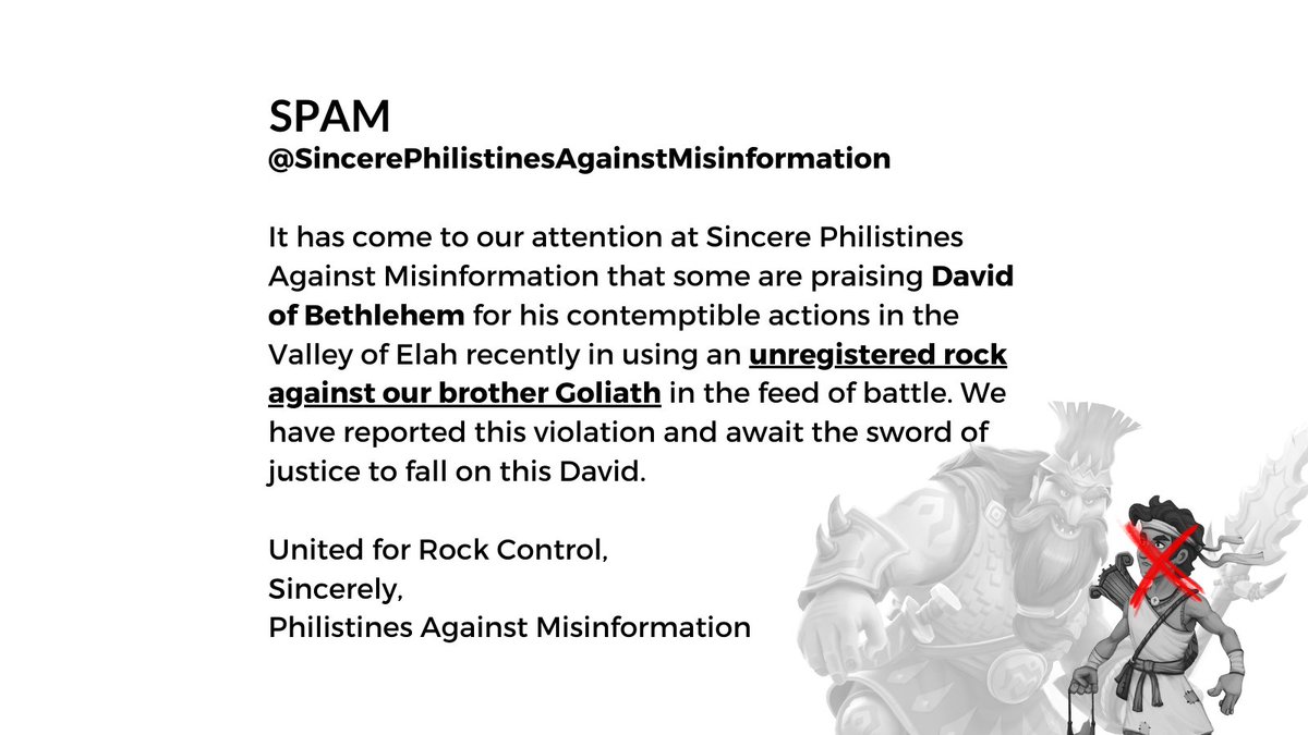 🚨 A STATEMENT FROM THE PHILISTINE ARMY —