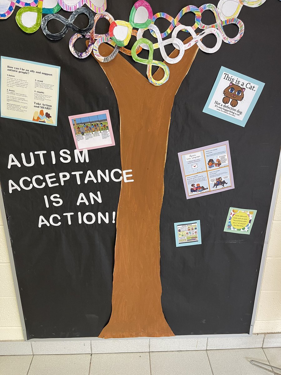 Thank you Rm 126 for setting the example as we raised the flag for Autism Acceptance in April at BHES!