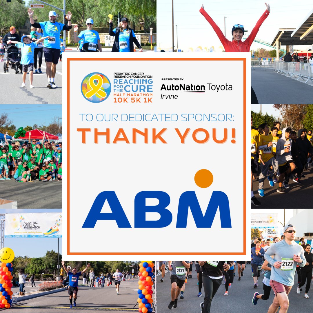 Thank you @ABM_Industries for your generous donation of janitorial services at Reaching for the Cure presented by @AutoNation Toyota Irvine! Your support ensures a clean and safe environment for all participants and attendees. We appreciate all that you do for us!🧡