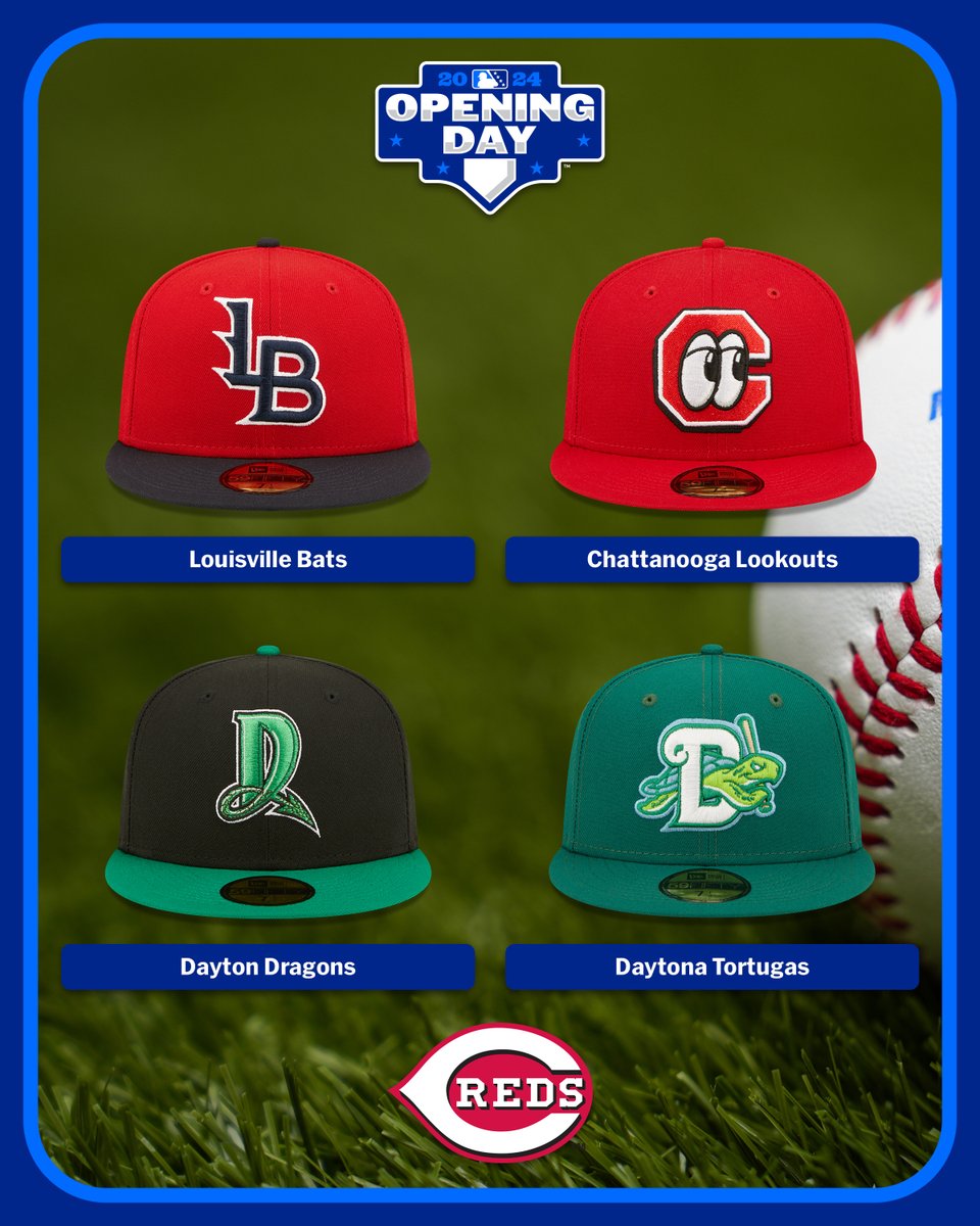 Happy Opening Day and best of luck this season to the Reds' minor league affiliates!