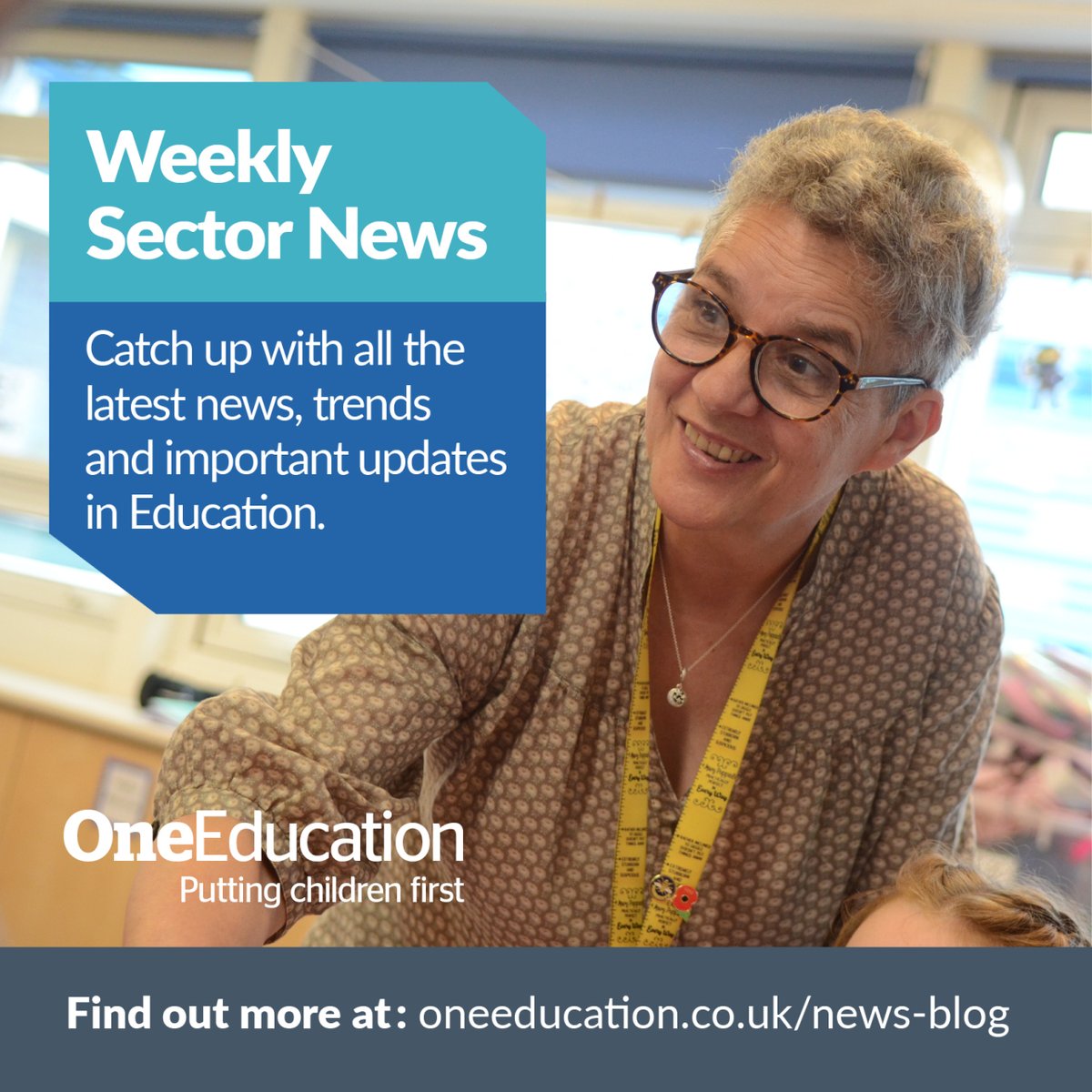 Catch up with all the latest news, trends and important updates in education with our Weekly Sector News. This week looks at teachers' views on Ofsted, teacher recruitment from overseas, and AI in education. Read the latest update: bit.ly/3VQMUbV