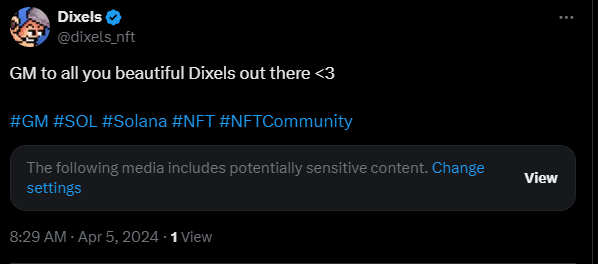 dixels_nft's tweet photo. IT'S NOT SENSITIVE.

IT IS BEAUTIFUL https://t.co/yCeNJcfWLH