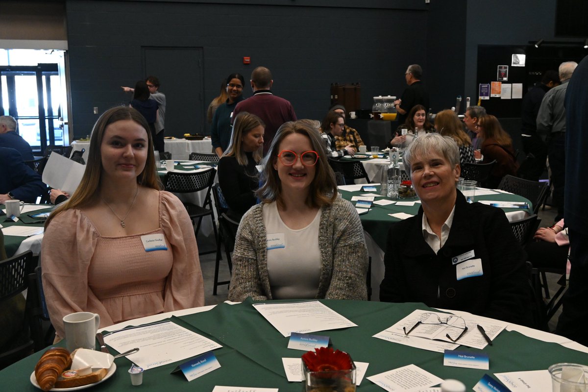 Last month, NU welcomed donors & students to the Donor Social, an annual tradition that invites donors to learn more about the people, places and programs that have benefitted from their contributions. Read more at nipissingu.ca/news/2024/nipi….