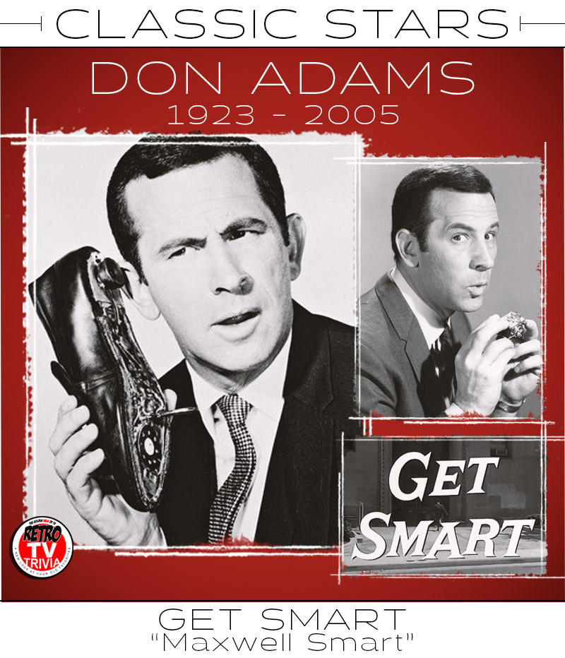 It's #DonAdams #birthday! #BOTD #getsmart #maxwellsmart #tenneseetuxedo #inspectorgadget #classictv #actor #comedian #RetroTVRadiopodcast