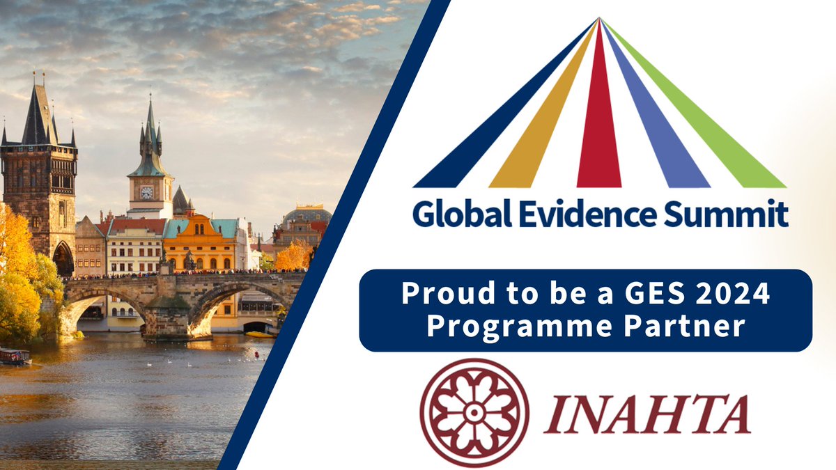 We are proud to support <a href="/GESummit/">GESummit</a> as a Programme Partner and to contribute to the scientific programme. We are committed to the #GES2024 theme of "Using evidence. Improving lives."
<a href="/cochranecollab/">Cochrane</a> <a href="/JBIEBHC/">JBI</a> <a href="/gin_member/">GIN Member</a> <a href="/CampbellReviews/">The Campbell Collaboration</a>