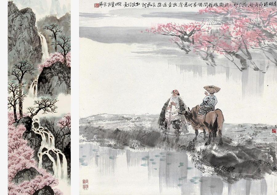 Chinese paintings portray #QingmingFestival