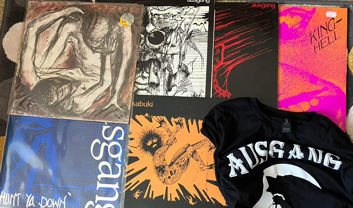 Gary Coombs adds one of our tees to his Ausgang collection, and is patiently awaiting his CD copy of ‘This Was Our Downfall’…. Show us yours…