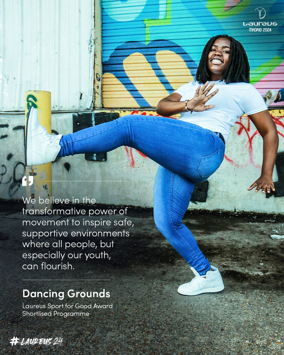 Based in New Orleans, Laureus Sport for Good shortlisted programme, @Dancingrounds uses inclusive and accessible dance to develop young leaders and advocate for social change. The programme’s flagship initiative, Dance for Social Change, has inspired the community’s youth to use…