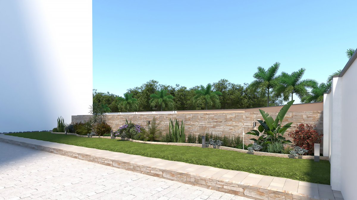 More of landscape rendering .