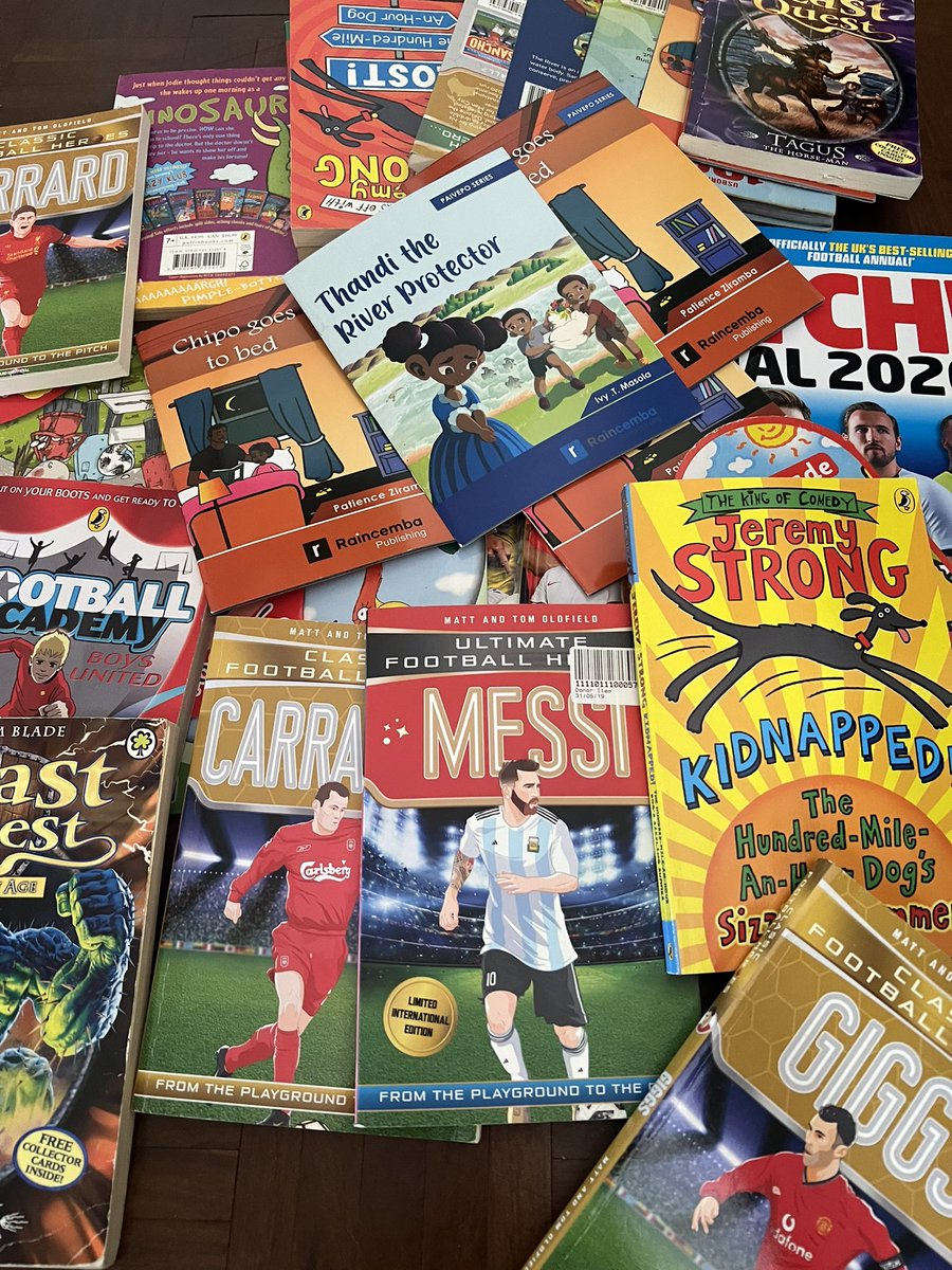 So glad these are heading out to readers. All credit to <a href="/BaronChkn/">Baron</a> &amp; <a href="/GourdPoetry/">Gourd of Consciousness Poetry</a> for all you do to support readers &amp; writers. <a href="/DanielMutendi/">Daniel Mutendi</a>, <a href="/pzirima/">Patience</a>, your books are in these piles, as are <a href="/gumboolivia/">Olivia</a>‘s journals. Thanks too to @pennypangeti &amp; a colleague for many of these 📚