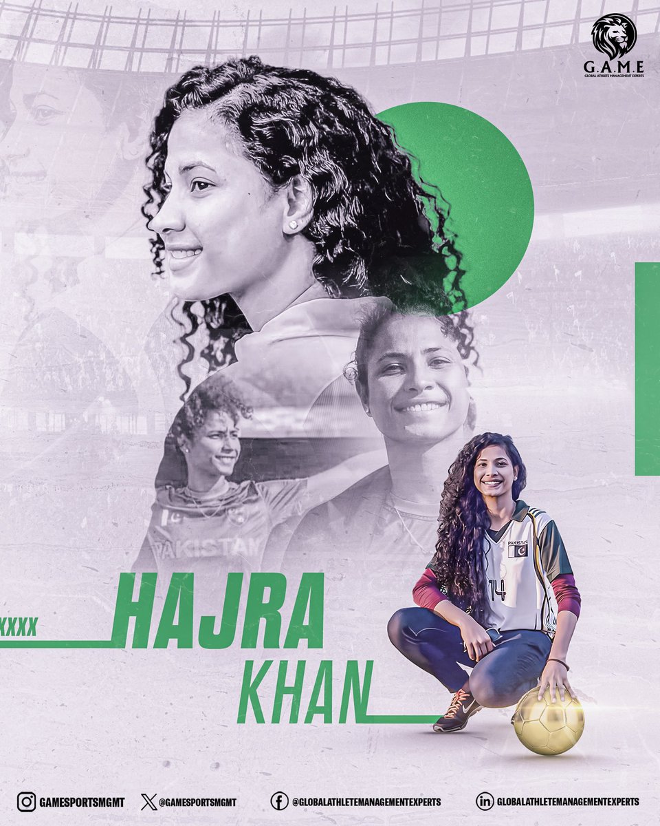 Hardwork and persistence: that’s Hajra’s success mantra 🔥⭐️ #IamGAME #HajraKhan #Football #Pakistan #Explo re