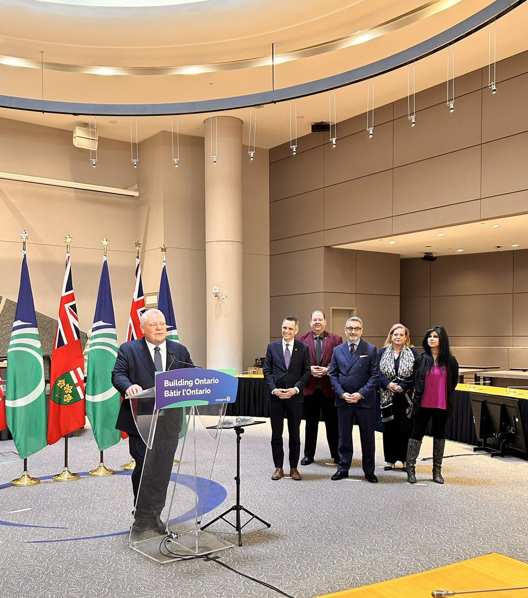 This morning I was delighted to welcome the Premier @fordnation back to Ottawa again this week. I'm proud to see that Ottawa met the provincial threshold for funding under the Building Faster Fund. We all share the same goal: to build more homes and to do so as quickly as