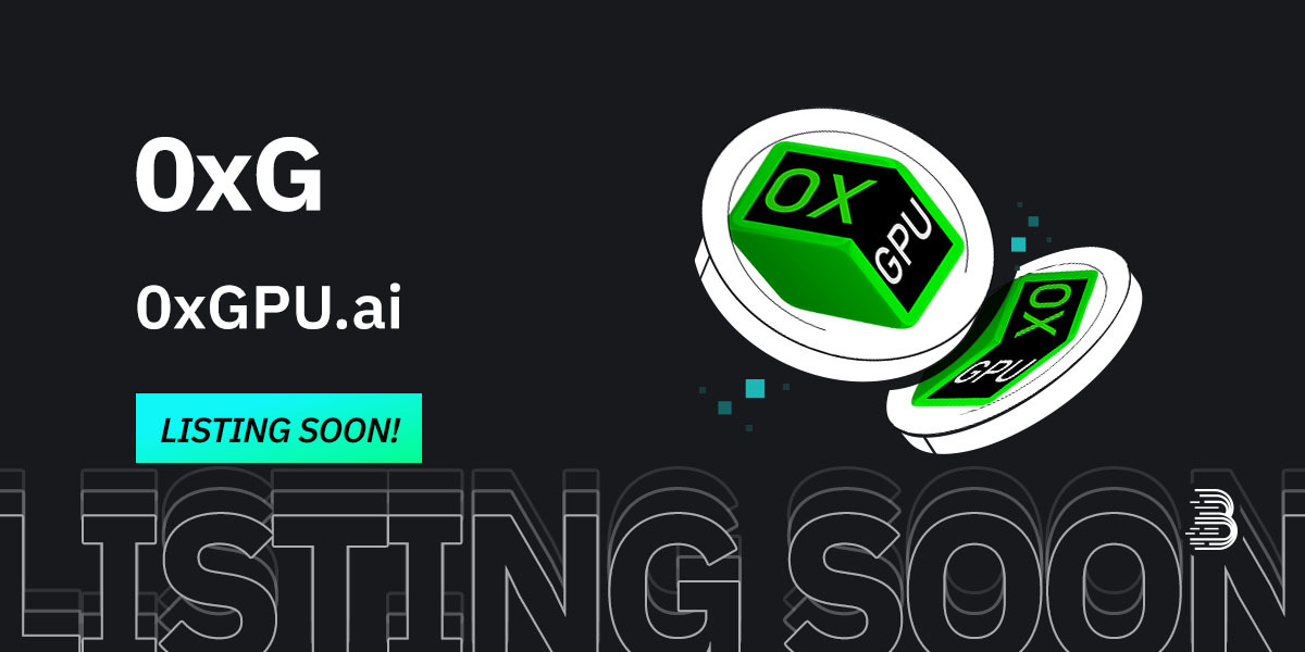 BitMartExchange's tweet image. 🌟 Upcoming New Listing 🌟

🤩 #BitMart will list $0xG @zeroxgpu soon!

👀 Keep an eye on our socials for further announcements.

Share in the comments what you like about this project 👇
