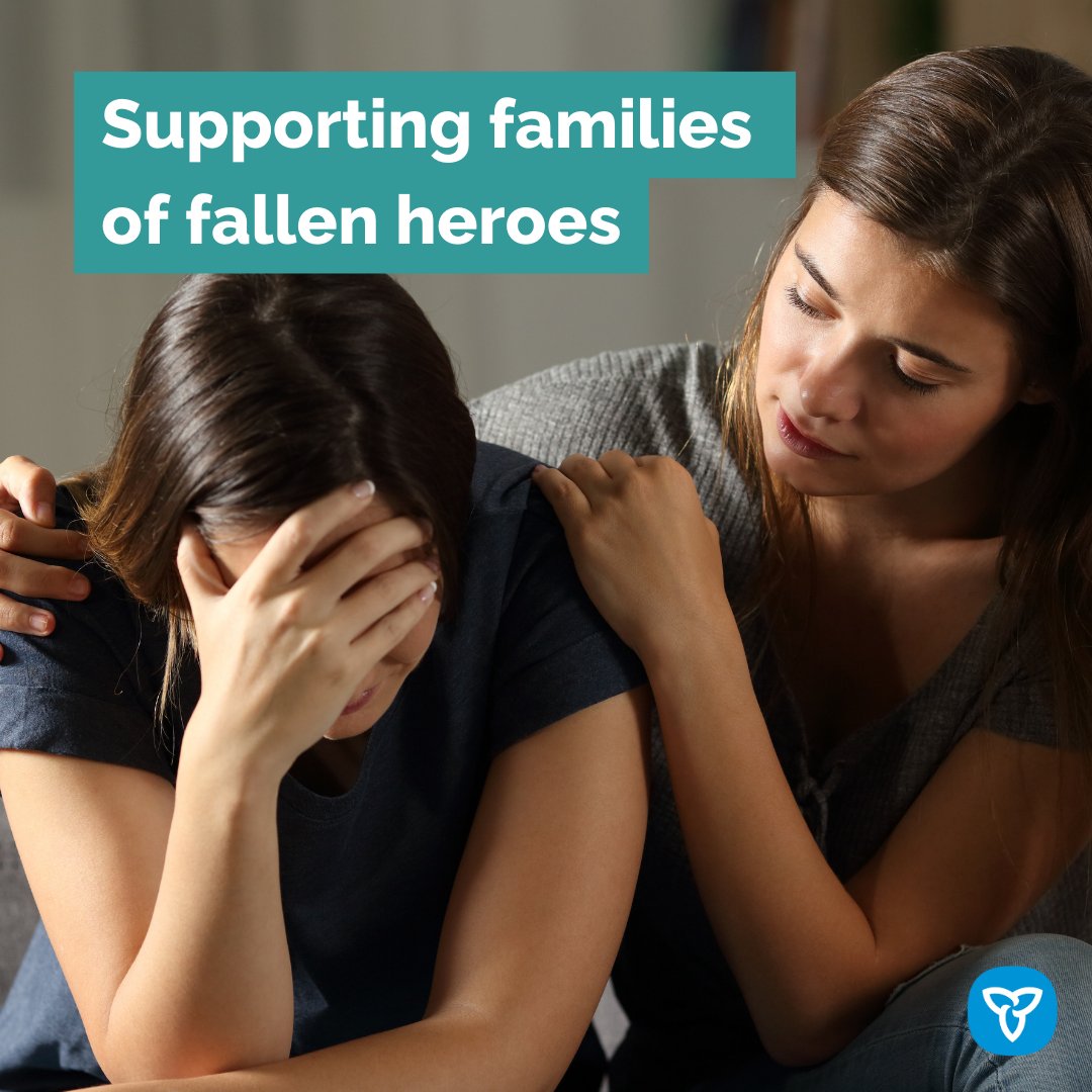 Helping families on their recovery journey. Our government is investing over $3M in free counselling, crisis support & therapy services for the families of public safety professionals who have died in the line of duty or by suicide. 🔗: news.ontario.ca/en/release/100… #mentalhealth