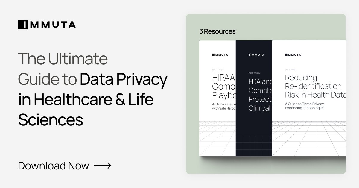 For HLS organizations, you must de-risk patient data and handle it in compliance. In this bundle, we’ve gathered a range of resources to help organizations implement #dataprivacy in healthcare, while maintaining the best possible care for their patients: ow.ly/8mSW50R9oEt