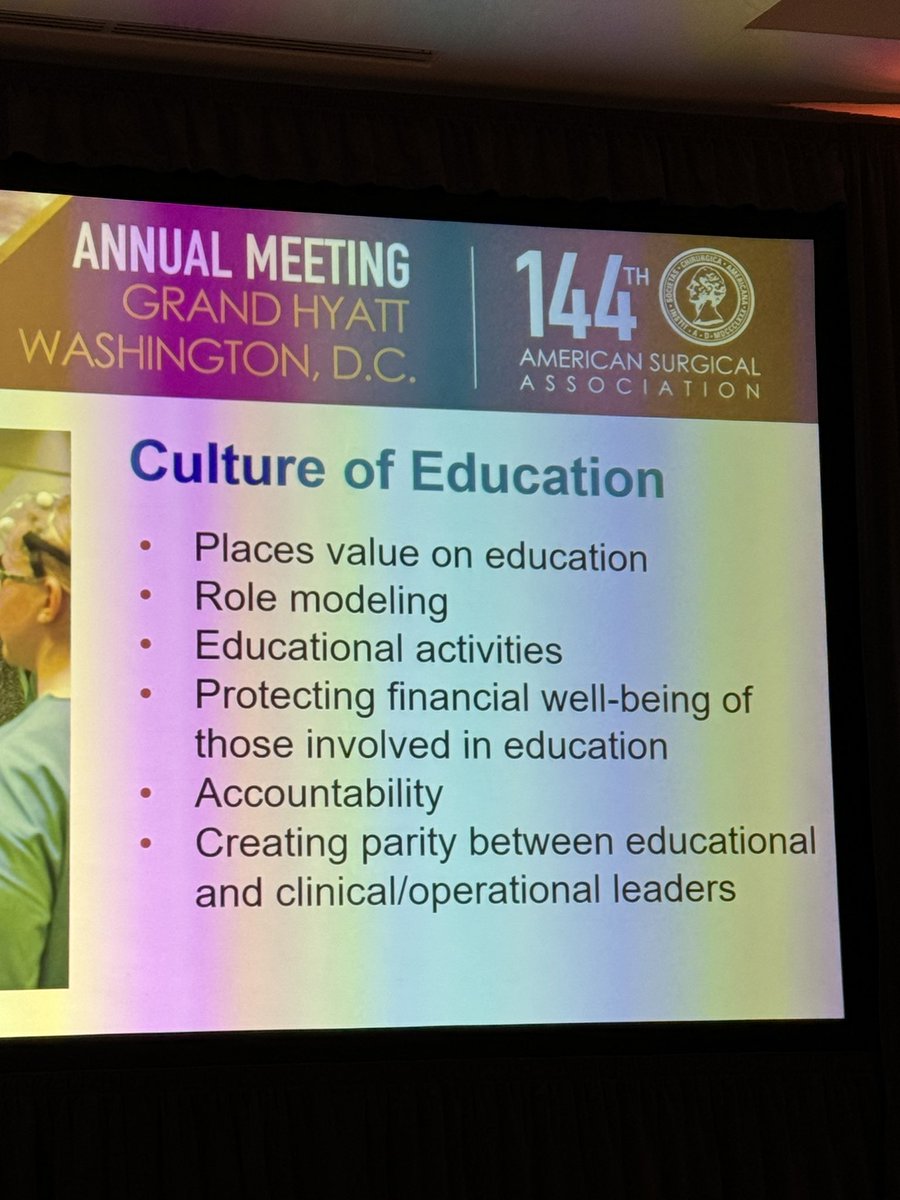 #AmerSurg24 Blue Ribbon Committee panel about the future of #SurgicalEducation, research, faculty development. @AmCollSurgeons