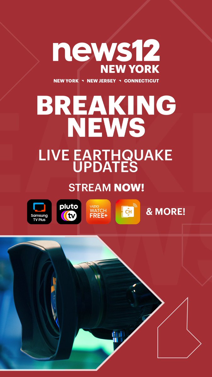 STREAM LIVE: Get the latest updates from officials and reaction from viewers on the #earthquake - bit.ly/N12NYWatchNow
