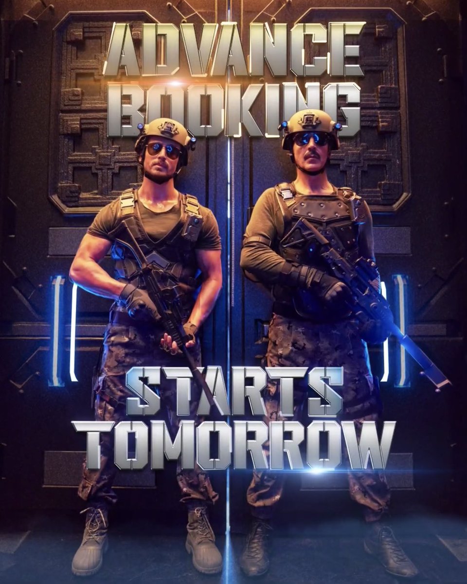 P̶r̶a̶l̶a̶y̶ Advance Booking ane wali hai 🎟️
.
Experience it in 3D and IMAX IN CINEMAS ON 10th APRIL!
.
#OCDTimes #PoojaEntertainment #AkshayKumar #TigerShroff #SonakshiiSinha #AlayaF #ManushiChhillar #BadeMiyanChoteMiyan #BMCM #BMCMTeaser #BadeMiyanChoteMiyanEid2024…