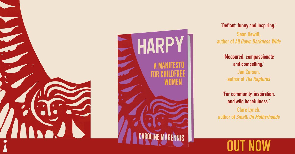 Defiant, relatable and inspiring. Caroline Magennis' Harpy is out now! Full of a honest and respectful range of voices, this is a truly compelling read. For all the Harpies: bit.ly/HarpyHB