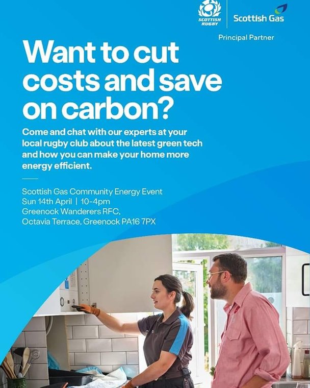 Scottish Gas Community Energy Event held at Greenoco Wanderers. Full details in the attached article gwrfc.com/news/scottish-…