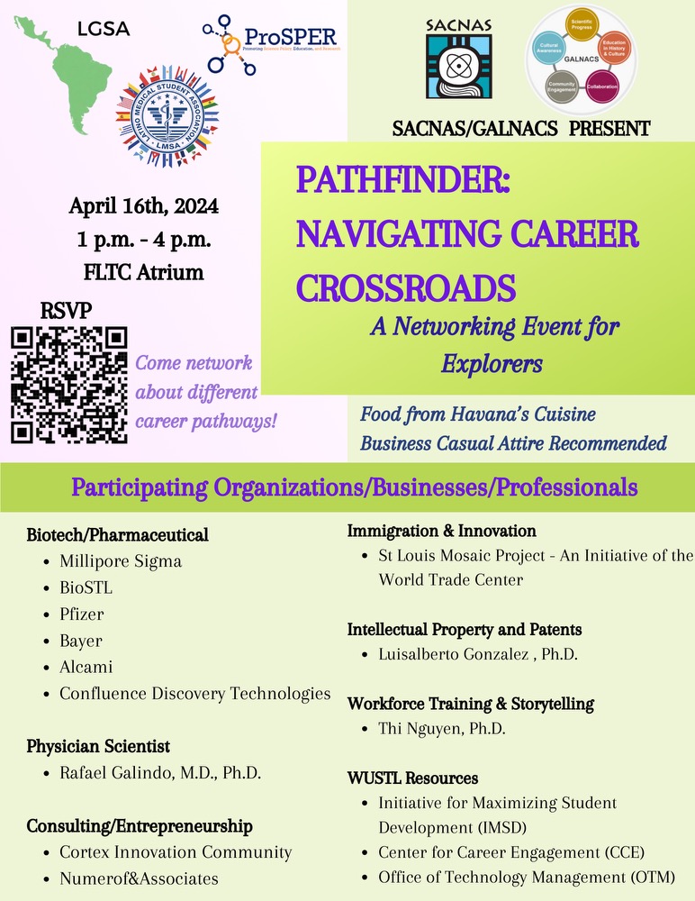 Join us for our networking event on Tuesday, April 16th from 1 - 4 pm! Come network and learn about different career pathways. Food will be provided. Use link to RSVP forms.gle/iFAHNNw9LfUAxY…. See you there!