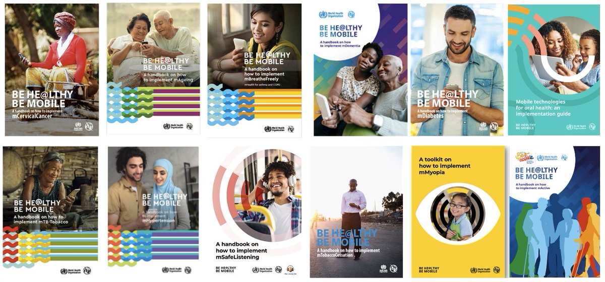 From diabetes to hypertension, asthma to dementia, harness the power of #mHealth tech to help combat noncommunicable diseases with this @ITU @WHO Be He@lthy Be Mobile series to deliver targeted disease prevention + management information itu.int/en/ITU-D/ICT-A… #WorldHealthDay