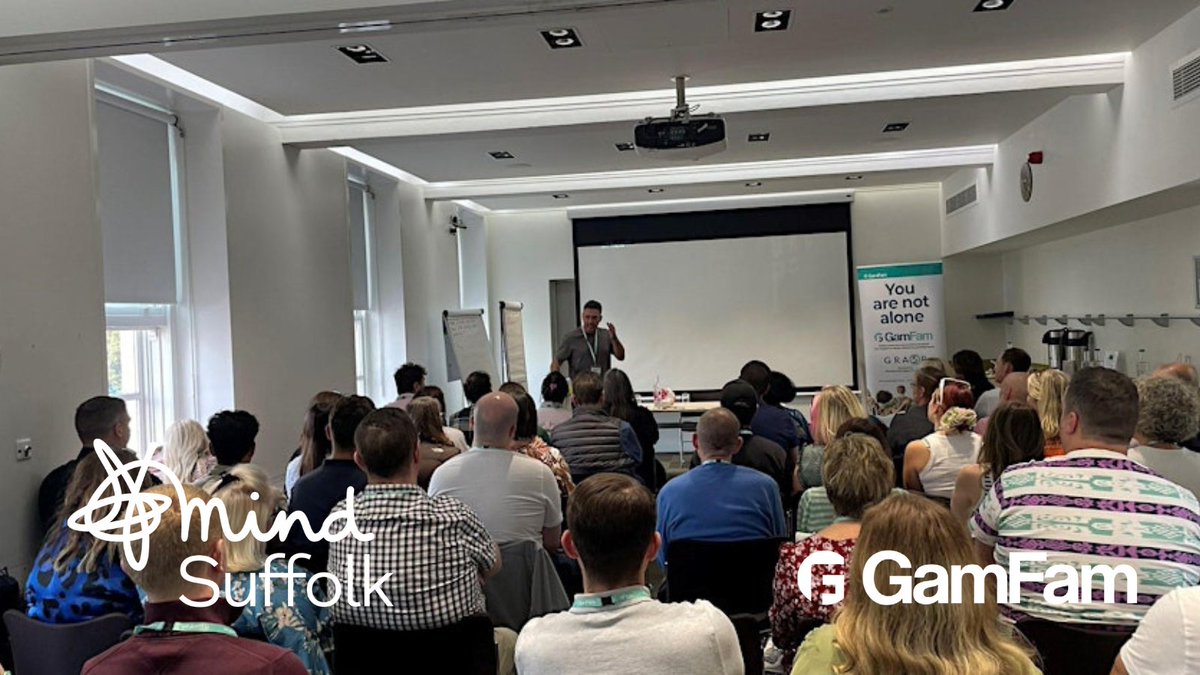 SuffolkMind (@suffolkmind) on Twitter photo Our friends over at <a href="/GamFamCharity/">GamFam</a> are hosting a free event about gaming & gambling harms at <a href="/PaddyandScotts/">Paddy & Scott's • Fuelling ambition.</a> on Thursday 9 May. The aim of the event is to help you feel more confident in supporting anyone affected by gaming or gambling harms. 💙 RSVP: eventbrite.com/e/gamfam-raisi… Our friends over at <a href="/GamFamCharity/">GamFam</a> are hosting a free event about gaming & gambling harms at <a href="/PaddyandScotts/">Paddy & Scott's • Fuelling ambition.</a> on Thursday 9 May. The aim of the event is to help you feel more confident in supporting anyone affected by gaming or gambling harms. 💙 RSVP: eventbrite.com/e/gamfam-raisi…