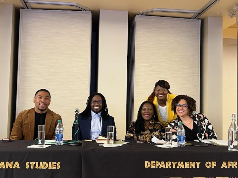 Last night was pretty amazing! I love having brilliant friends! Marking 70 years since Brown v. Board. The gems that came out of this panel... incredible! Thank you! @Wellesley @profcsanders @jarvisrgivens @DerronWallace @EToddBreland